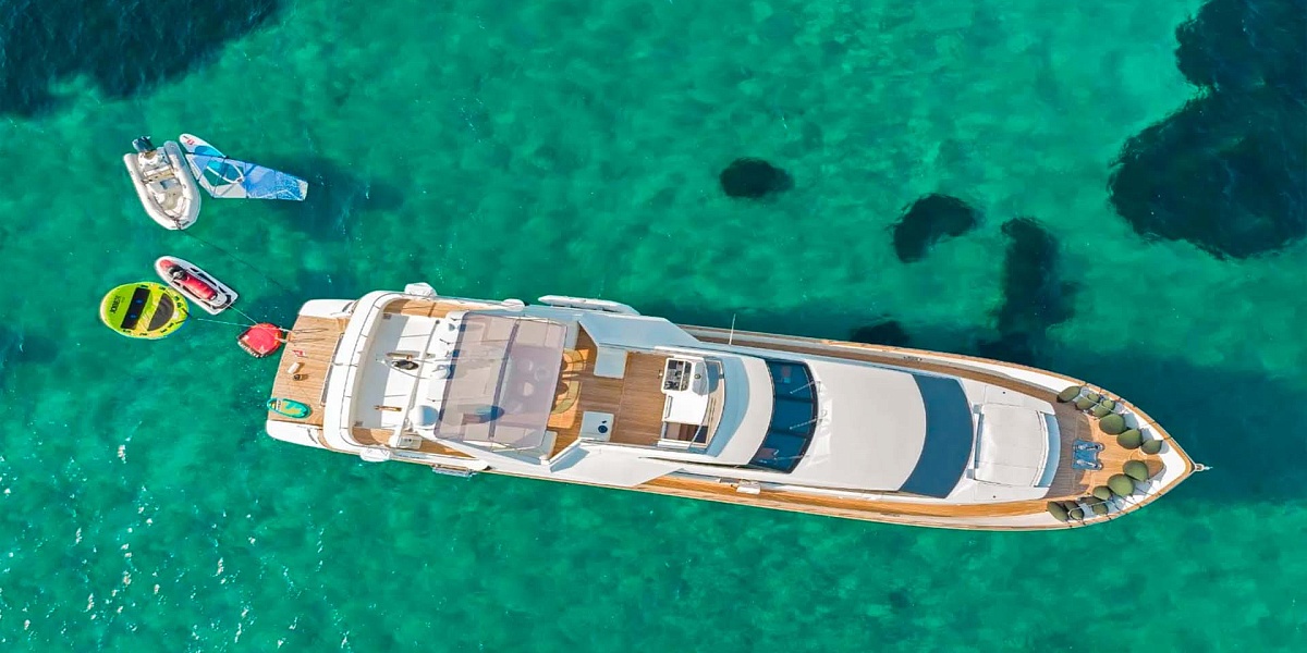 Аренда моторной яхты Falcon на Миконосе, Греция